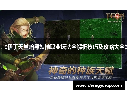 《伊丁天堂暗黑妖精职业玩法全解析技巧及攻略大全》